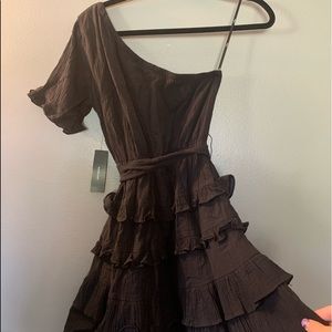 New casual black dress with tags on!